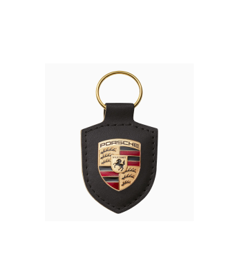 Porsche Crest Keyring - Black 